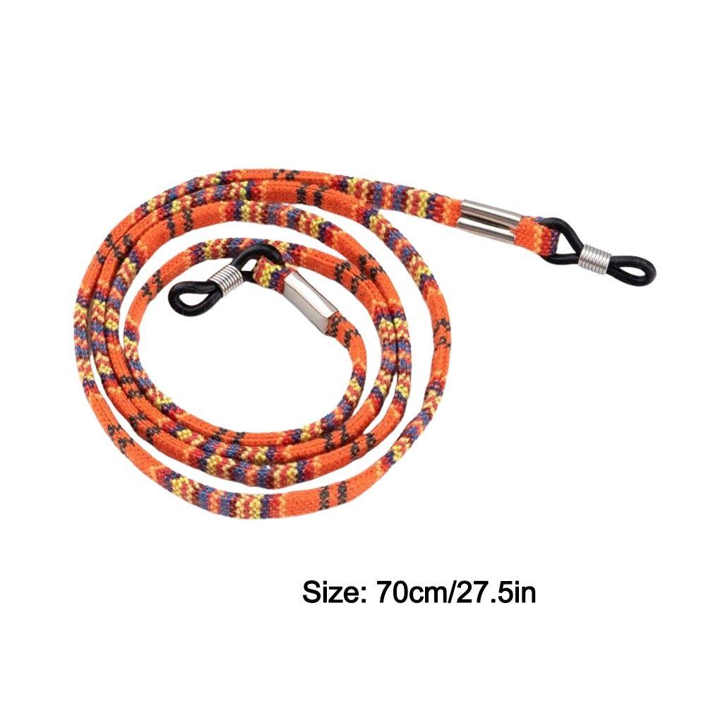 Durable Bohemian Sunglass Chain Neck Cord Adjustable Eyeglass Lanyard Nonslip Anti Drop Glasses Rope Summer