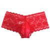 Mens Underwear Lace Thong Enhance Pouch Bikini Briefs Pants