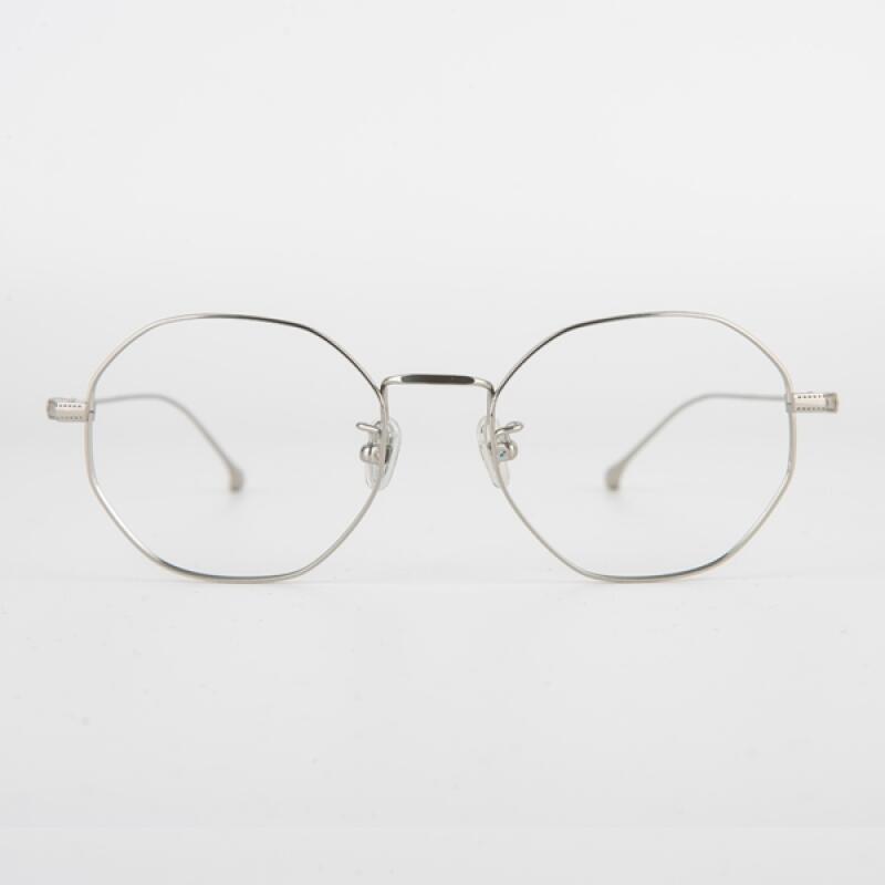 SBKA Titan-C02 Silver-Rimmed Titanium Glasses