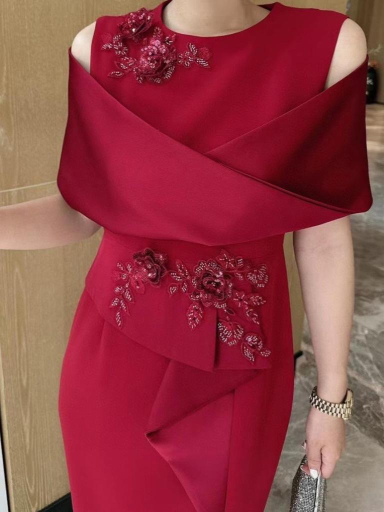 Luxusní večerní šaty Nanyou na svatbu a banket - elegantní móda pro matky