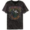 Tom Petty With Wings Mineral Wash Black T-Shirt