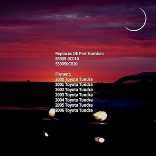 Set of 3 AC Air Conditioner Climate Control Knob Switch for 2000-2006 Tundra