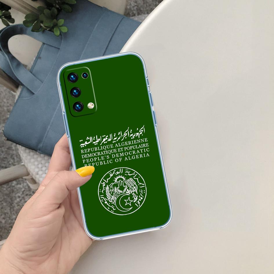 

CJ2 Algerian Passport Flag Soft Shell Transparent Phone Case for Motorola Moto G7 G8 G9 G84 G85 G73 G24 G15 Z2 Play Power Plus Motorola Moto G9 (India)