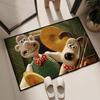 Kreslený W-Wallace a G-Gromit Rohožka Vítejte Protiskluzová Podlaha Ložnice Kuchyně Koupelna Balkon Chodba Koberec Domácí Dekorace Koberec