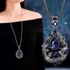 Light Luxury Simple Long Necklace Women's Autumn and Winter All-match High-end Sweater Chain Temperament Light Luxury Necklace Clothing Accessories