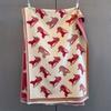 Autumn New Cashmere Tassel Scarf Women's Fashion Age-reducing Jacquard Scarf Warm and Thickened Large Shawl