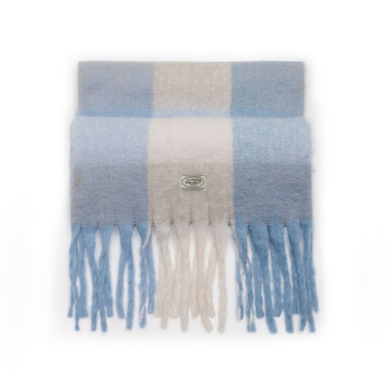 

LAP Шарф в крупную клетку AQ7AMA50 BURGUNDY-Burgundy Wine FF