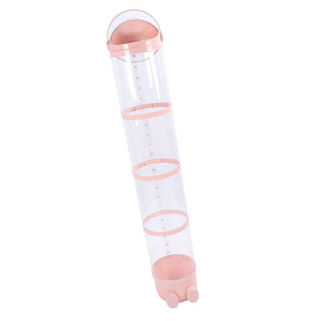 Stuffed Animal Storage Tube 162cm Adjustable Light Transparent Plush Toy Organizer Display Bucket for Playroom Bedroom
