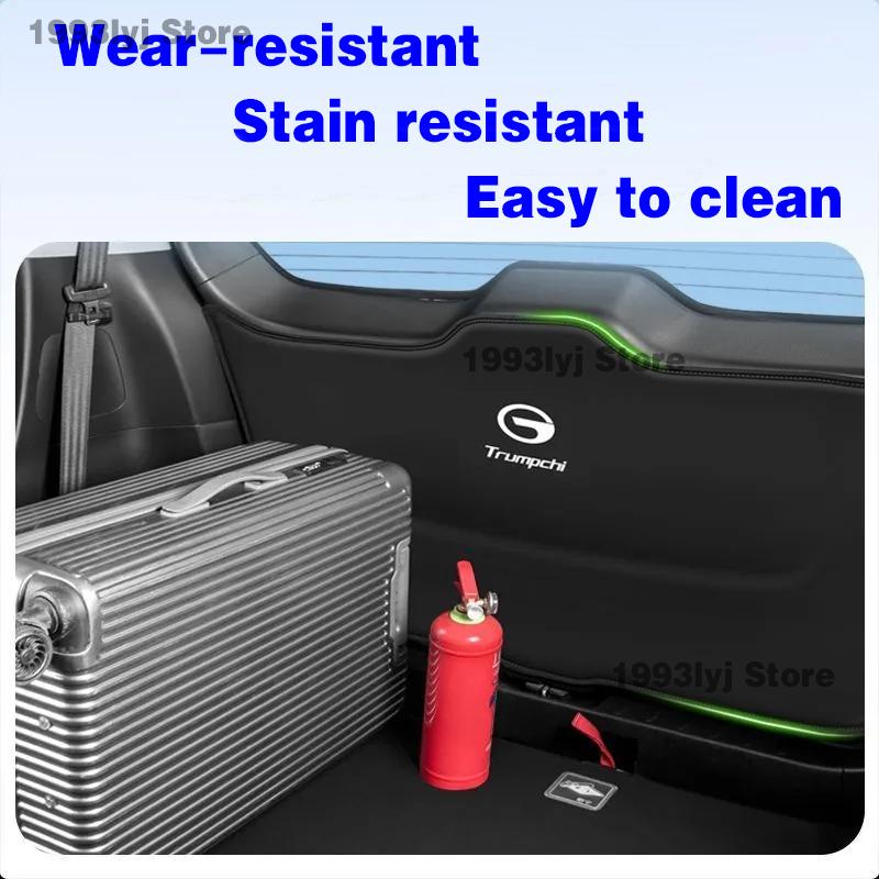 Car Mats For Trumpchi GAC GS5 2019 2020 2021 Anti-kick cushion for trunk Accessories All Weather Dustproof Protection Pad