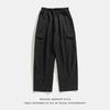 Anti-splashing texture slightly wrinkled fabric tooling casual pants spring new loose three-dimensional sticker mountain outdoor trousers q