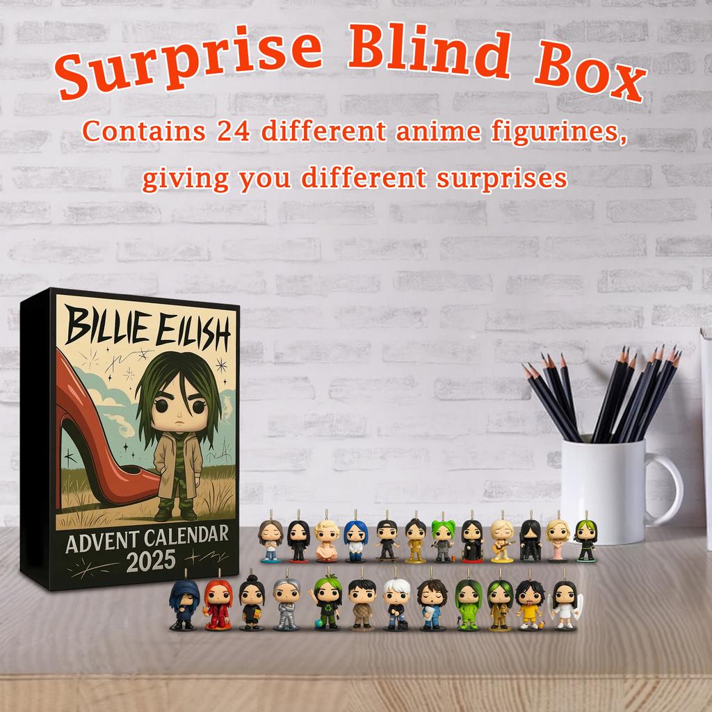 Countdown Calendar Includes 24 Gifts, Countdown Calendar, And Surprise Toys