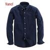 VANCL Men's Oxford Cotton Button-Down Long Sleeve Shirt