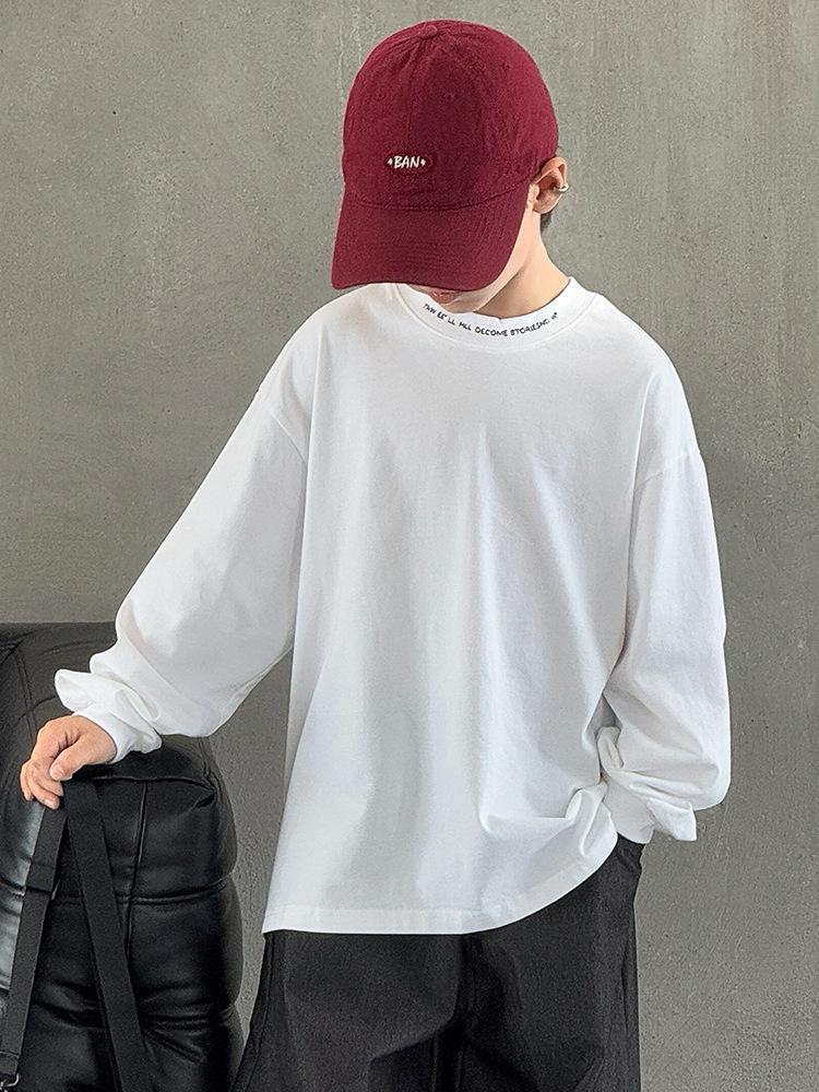 2025 Boys' Comfortable T-Shirt Sweatshirt - Stylish Autumn/Spring Wear for Big Kids