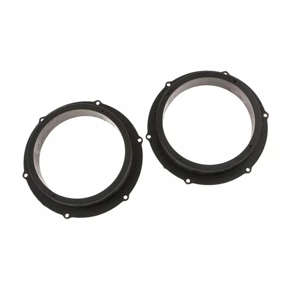 For Tiguan For Passat Car Speaker Spacer Ring 6.5 Inch Holder Loud Speaker Spacers Mat Pad Bracket Auto Accessories 2PCS