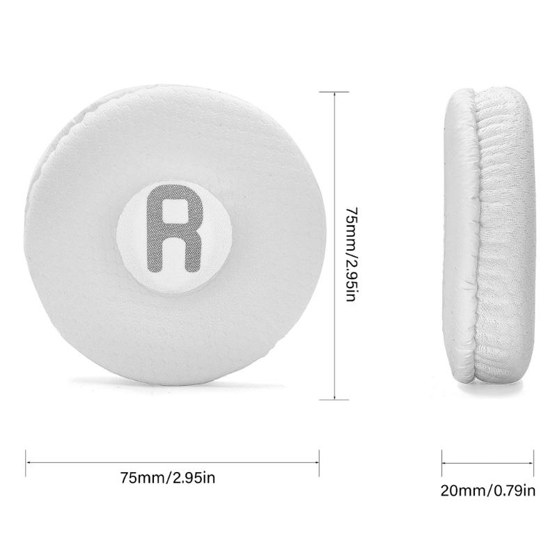 AntiSlip Ear Pad with Ventilated Construction Enhanced Comfort for JR300 T450BT T500BT Tune600 Easy Installation