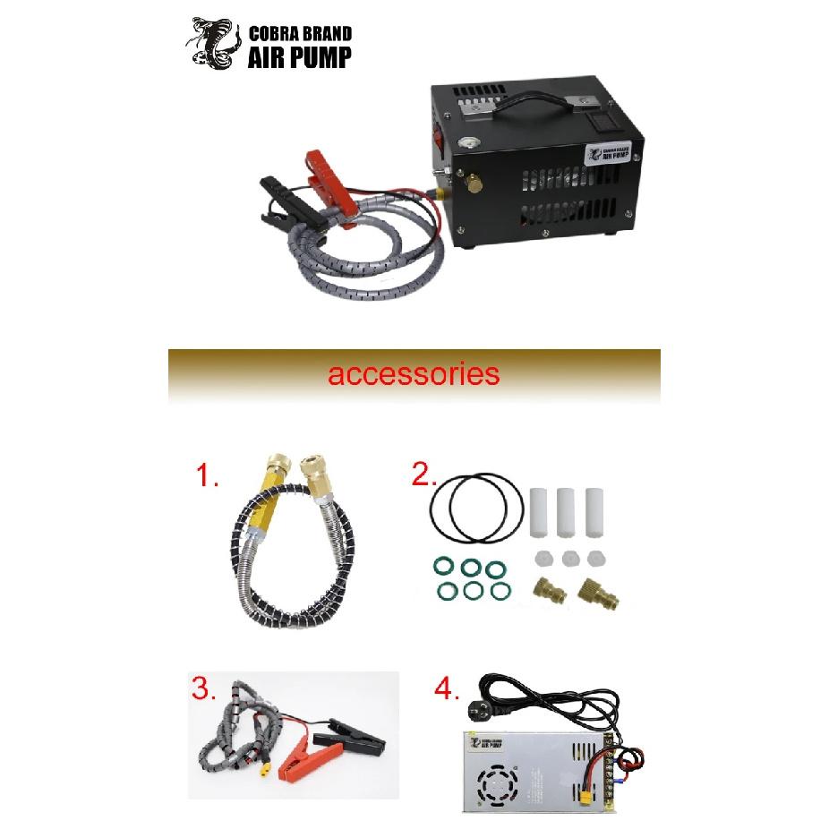 4500Psi 300bar  Pcp Compressor 110V 220V Transformer 12v 30Mpa Shooting  Air Gun Pump Scuba Diving