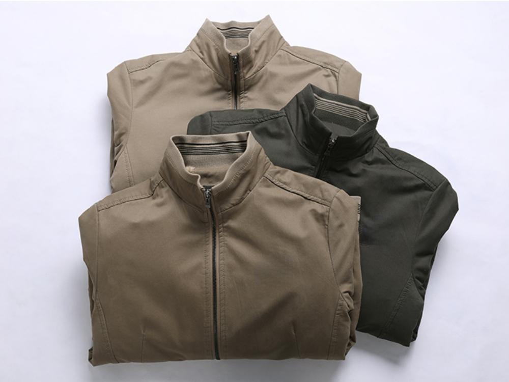 Men Jackets Casual Solid Fashion Vintage Warm Coats Plus Size Winter Jacket Men