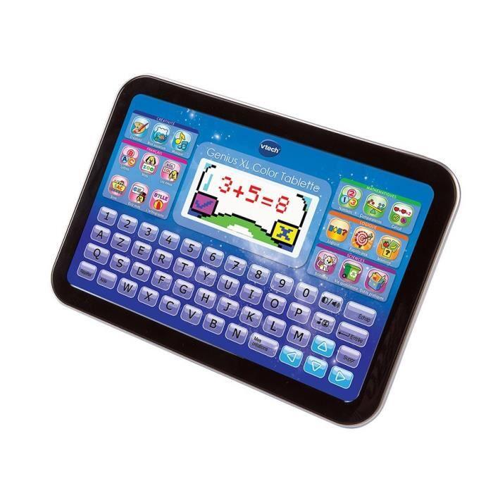 Vtech - genius xl color - tablette éducative enfant - noire