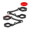 SHENGW 33mm-58mm Headlight Bracket Mount Clamp Fork Tube Light Holder 54mm 49mm 45mm 41mm 37mm Motorcycle (41-45mm)