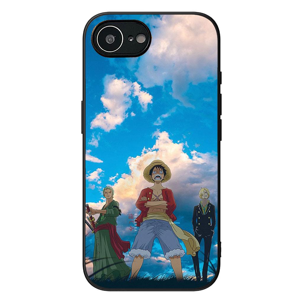for Motorola Moto G54 G05 G24 G55 G75 G85 G15 G57 G86 Power Edge 50 30 Fusion neo Pro Case Anime Sanji Luffy One Zoro Piece