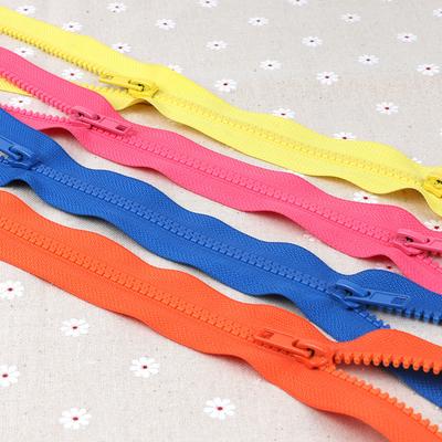 Kleur Nee. 5 Hars Dubbele Kop Open Staart Rits Kledingaccessoires Donsjack Kleding Jas Rits Doe-het-zelf Accessoires