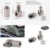 Ideal Gift 90 Sensor Spacer Engine Light Cel Check Bung Mini Catalytic Converter For Car Enthusiasts