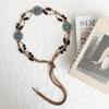 Retro Butterfly Tassel Waist Chain Y2K Trendy Bohemian Belts Summer Beach Accessories Vintage Ethnic Flower Bohemian Belt