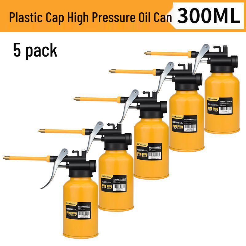 High-Pressure Long Spout Oil Gun Sprayer for Household Lubrication