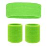 Exercise and fitness cycling basketball badminton breathable and sweat-absorbent headband hand protection wrist protection headband set