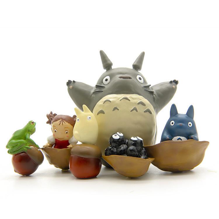 My Neighbor Totoro Pvc Action Figures Model Toy Cartoon Decoration Kids Gifts