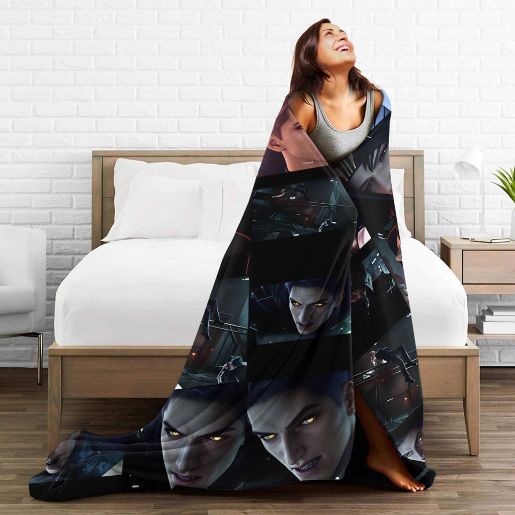 Valko Blanket Comfortable Love And Deepspace Throw Blanket Winter Adults Home Decor Travel Office Bedspread
