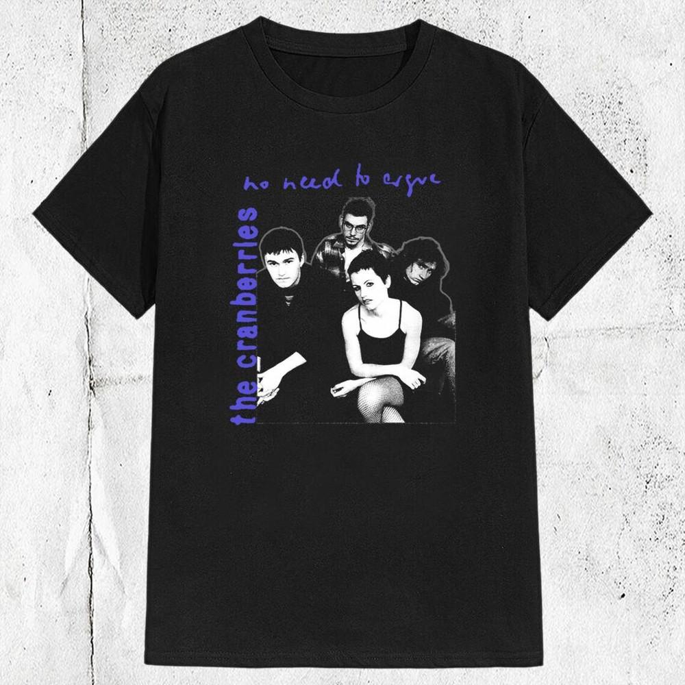 NEW The Cranberries Band Album For Fans Heavy Cotton Black S-5XL T Shirt BT553 Unisex T-Shirt L