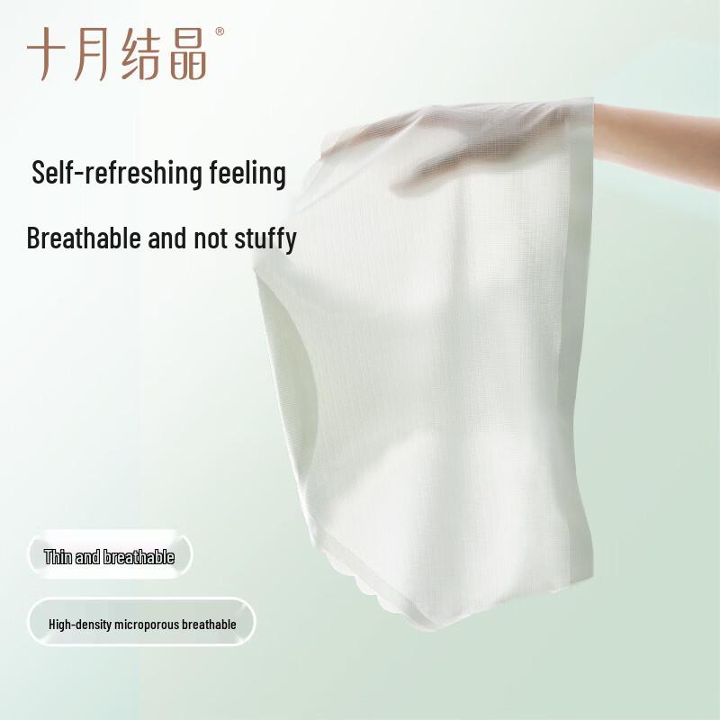 Shyueh Crystal Women's Ice Silk Low-Rise Antibacterial Underwear 3-Pack