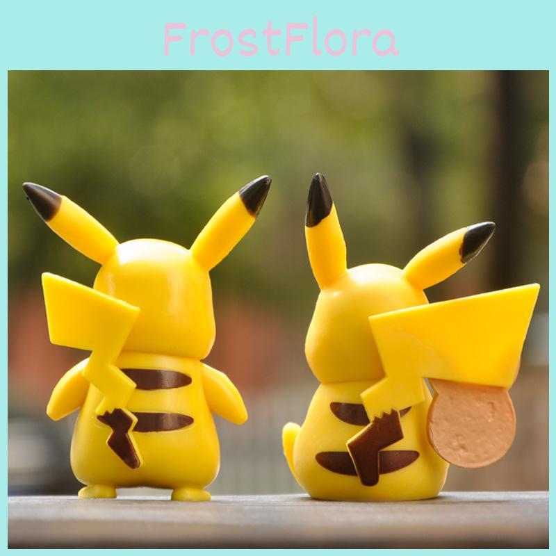 Anime Pikachu Figurines Childrens Toy Birthday Gift Desktop Decor Collectibles