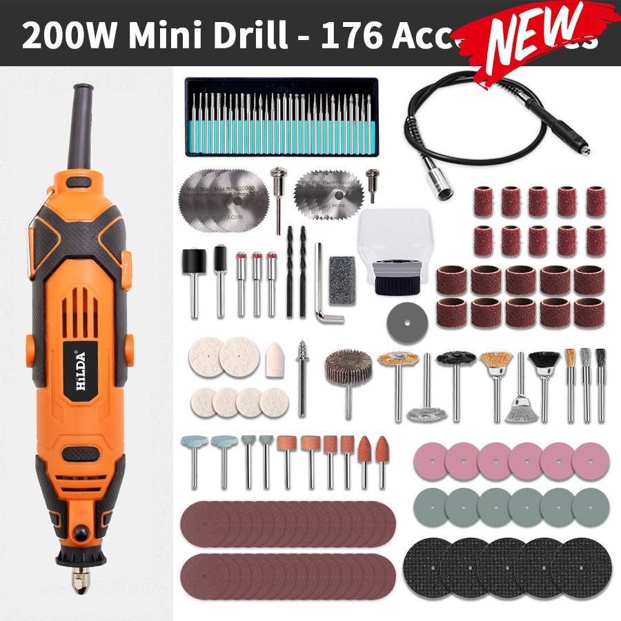 Mini Electric Handheld Grinder & Polishing Tool for Jade Carving, Engraving, and Cutting