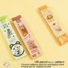 6PCS Cartoon Wood Pencils Ergonomic Grip Drawing Pencils for Students Children Class Reward Daily Sketching Writing