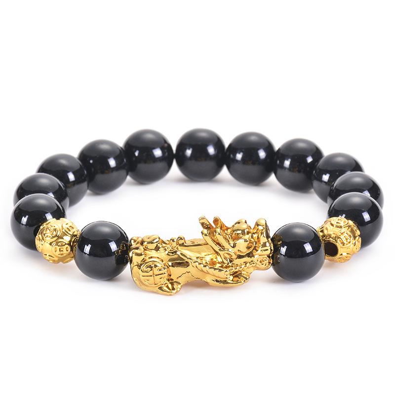 

JYL TS Bracelet Men s Double-Layer New Boosts Confidence & Success Pixiu bittersweet кольору