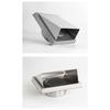 Stainless Steel Air Vent Black/Silver Ventilation Outlet Durable Ducting Cover  Air Extraction