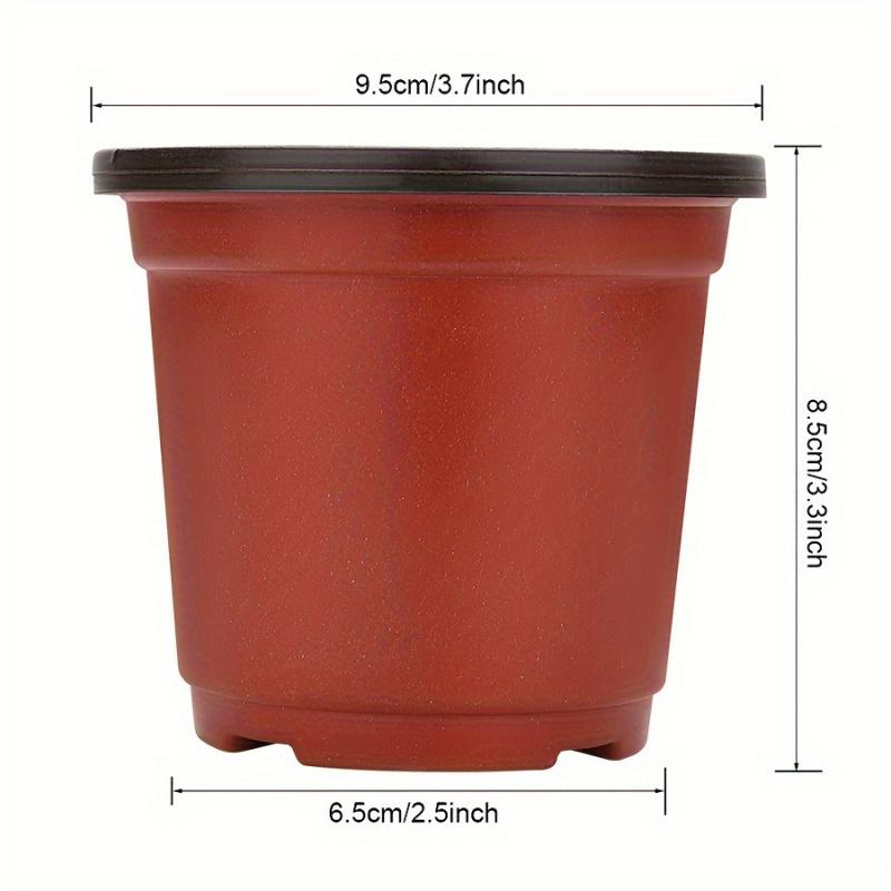 Plant Nursery Pot20-40Personal Reusable Moisturizing Breathable Round Transparent Lid Seedling Tray Planting Tool
