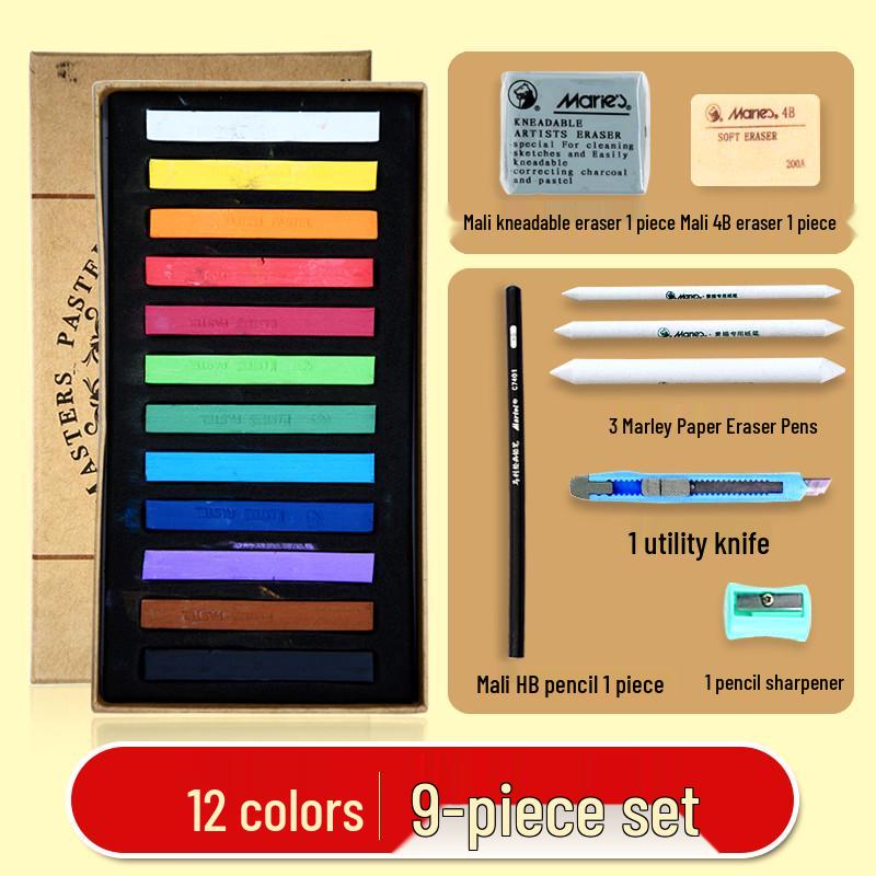 Brand Color Pastel Chalk Set – Professional Painting Sticks for Art, Blackboard & Newspaper.