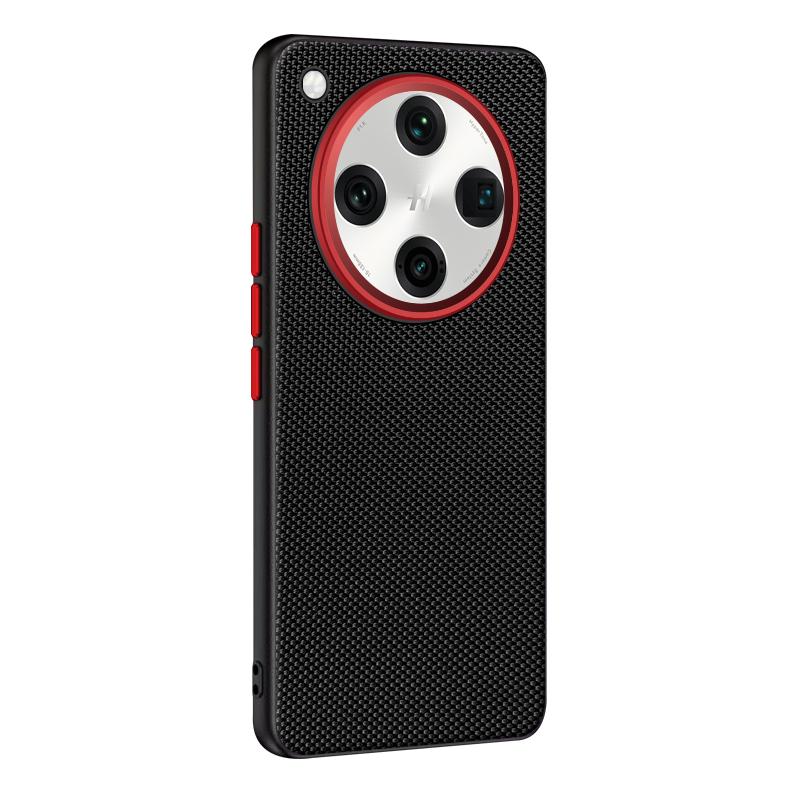For OPPO Find X8 Ultra X8s X8 Pro Case Magnetic Soft TPU+Nylon Woven Leather Back Anti-Fingerprint Cover