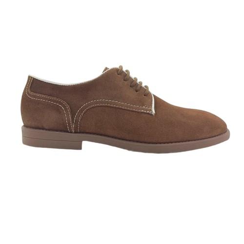 Firetrap Mens Arthur Suede Low Block Heel Derby Shoes