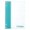 KOKUYO Loose Leaf Binder B5 Campus that can be used like notebook 26 holes Light Blue LU-NP704LB