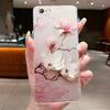 For Oppo A71 A71k CPH1717 Back Cover Oppo A71 2018 CPH1801 Case Luxury Fashion Butterfly Flowers Clear Soft Silicone Phone Case