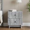 Nightstand Grey Sonoma 43 x 34.5 x 47.5 cm Engineered Wood