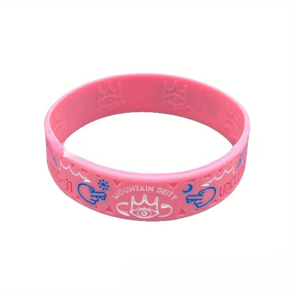Basketball Wristband Silicone Bracelet