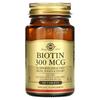 Solgar, Biotin, 300 Mcg, 100 Tablets