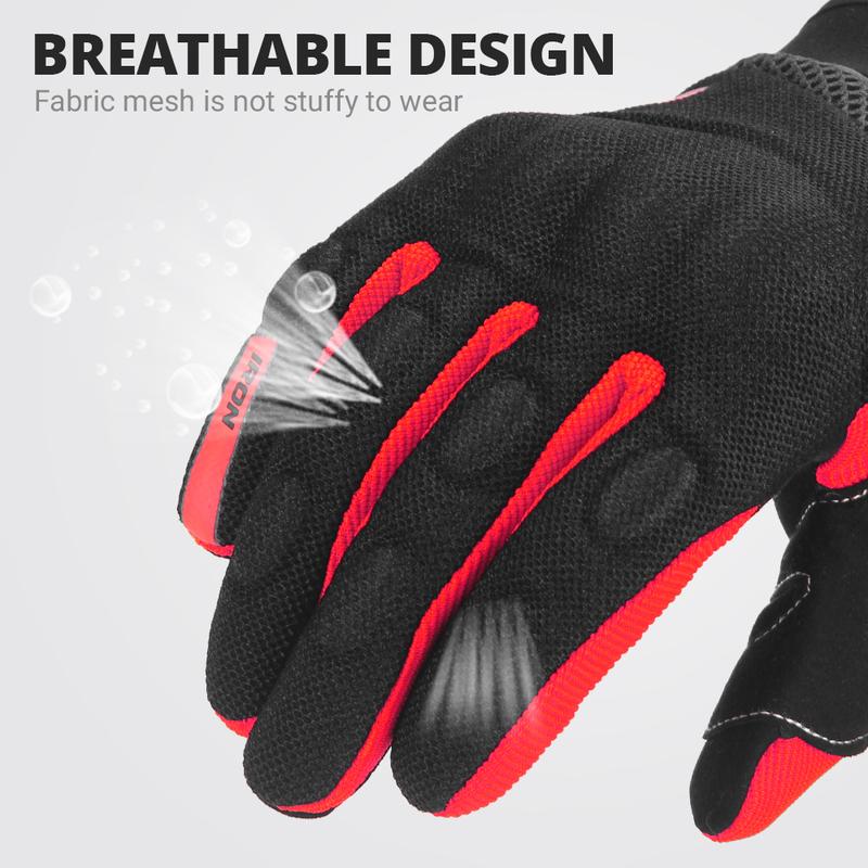Breathable Motorcycle Gloves Summer Riding Gloves Hard Knuckle Touchscreen Motorbike Gloves For Dirt Bike Moto Full Finger Glove