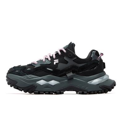 Bianco Color Black Sugar Dirty Coffee Hard Candy Thick Sole Versatile Trendy Increased Height Dad Shoes Women Sneaker Gray T12W531008FBD