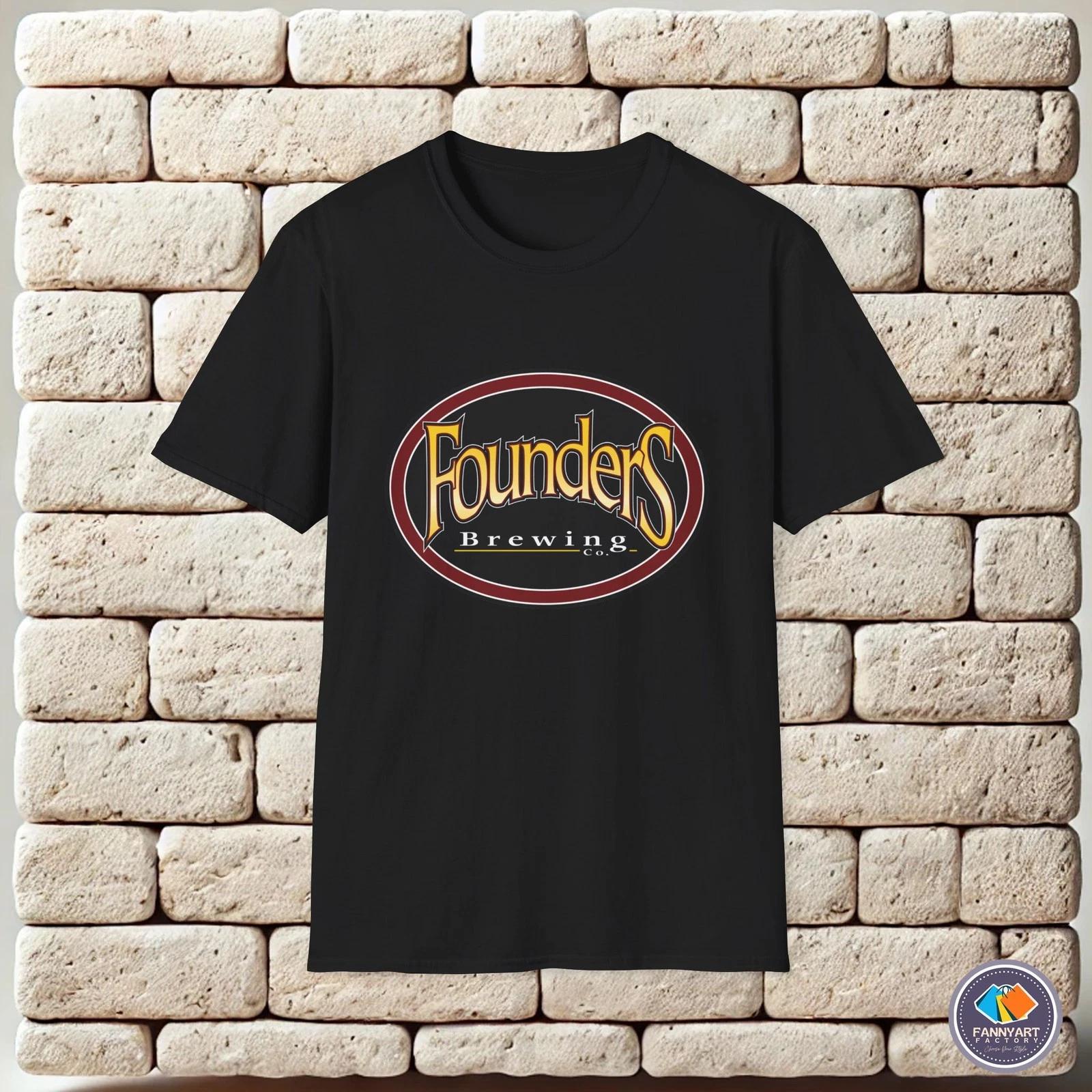 Founders Brewing Logo Unisex T-Shirt S